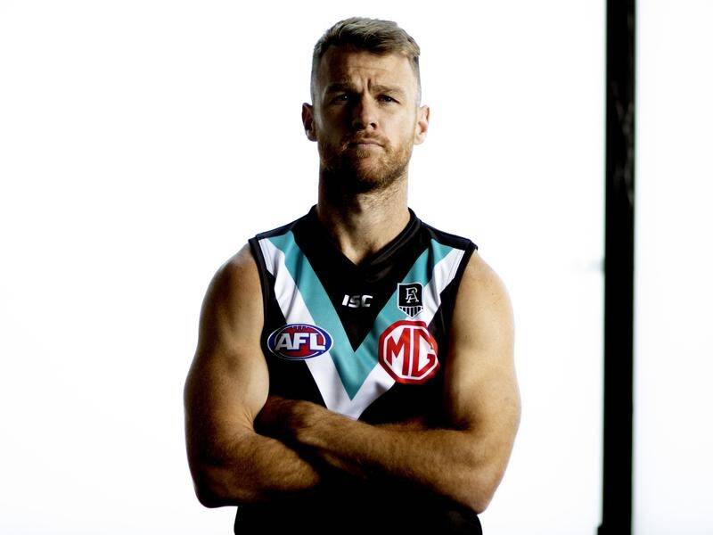Port Adelaide's Robbie Gray has broken his toe in a gym incident.