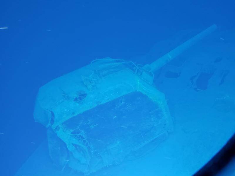 Explorers say at 7km below the surface, the USS Samuel B. Roberts is the deepest shipwreck found.