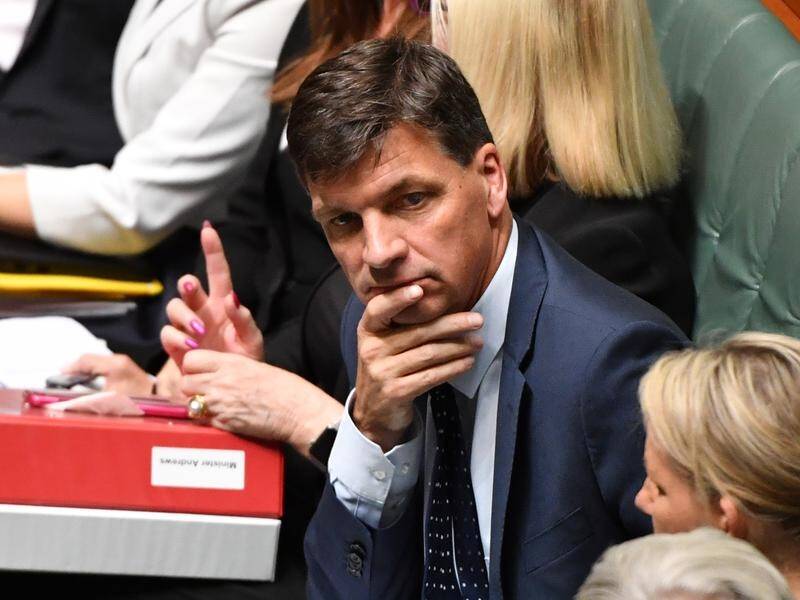 Minister Angus Taylor is the subject of controversy over a phone call from the PM to NSW police.