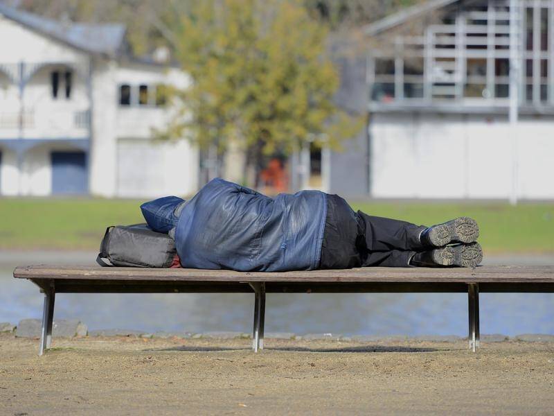 It is estimated about 8600 Victorians sleep rough each year.