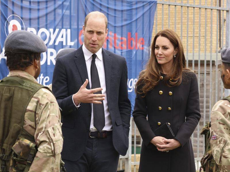 Prince William has paid tribute to the courage and spirit of the Anzacs.