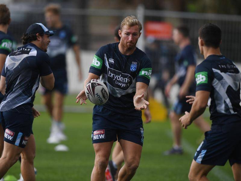 NSW debutant Matt Prior was considered a 'grub' by his Blues teammate Angus Crichton prior to camp.