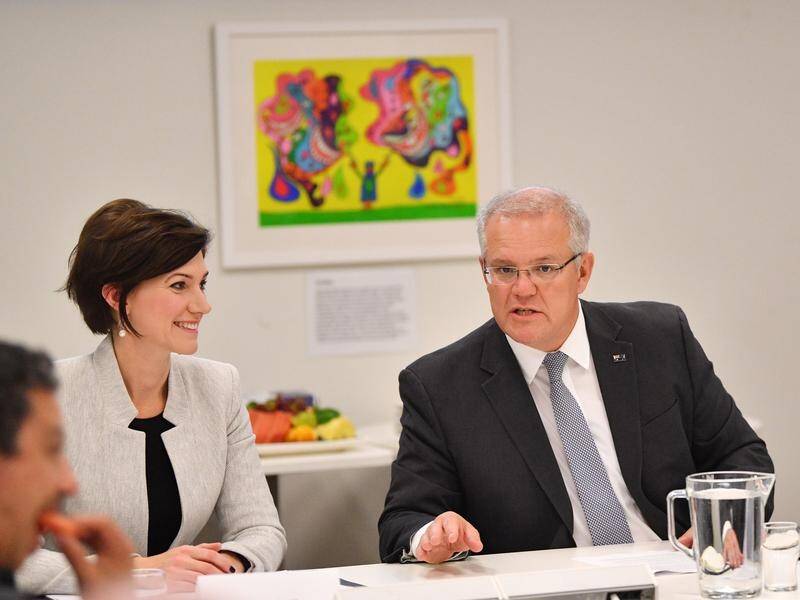 PM Scott Morrison says Nicolle Flint has been an 'invaluable' member of the Liberal team.