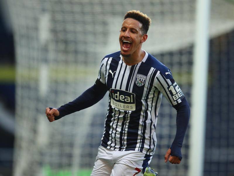 West Brom's Callum Robinson scored his side's third goal against Southampton.