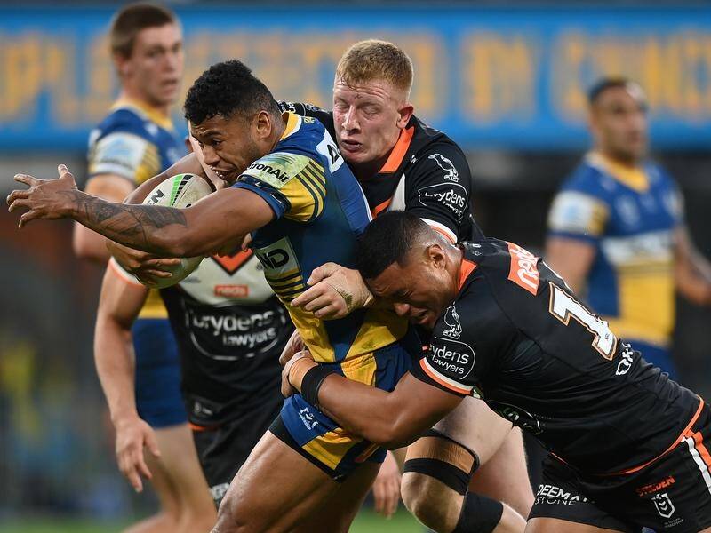 Parramatta have turned on a second-half NRL masterclass to beat Wests Tigers 40-12.