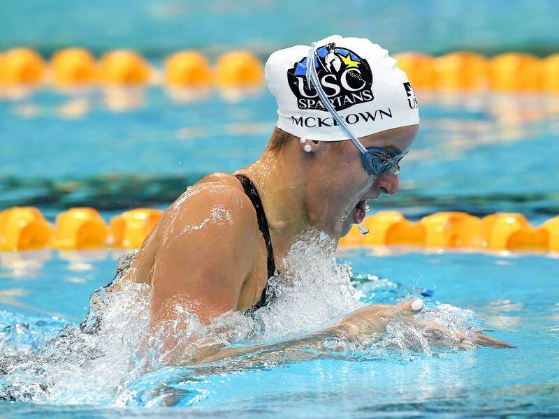 Kaylee McKeown's domination at the Australian Olympic swimming trials has continued.