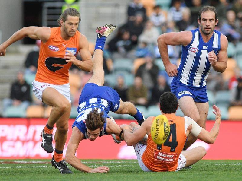 North Melbourne and Greater Western Sydney have played out the first draw of the 2021 AFL season.