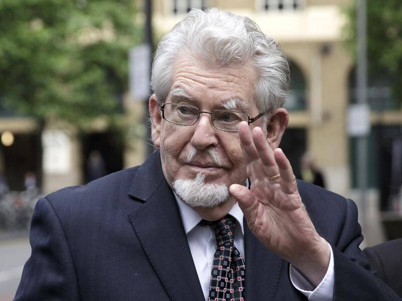 Disgraced Australian-born entertainer and convicted sex offender Rolf Harris has died aged 93. (AP PHOTO)