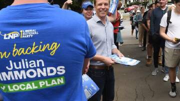 The Liberals' Julian Simmonds has conceded defeat to the Greens in the Brisbane seat of Ryan.