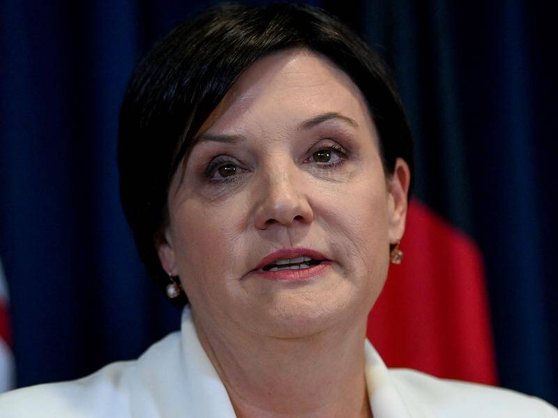 Jodi McKay has taken a final, thinly veiled shot at her NSW Labor successor Chris Minns.