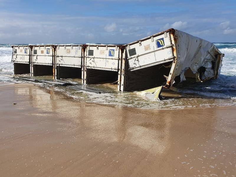 Sixteen of the 50 shipping containers lost off the APL England have now been recovered.