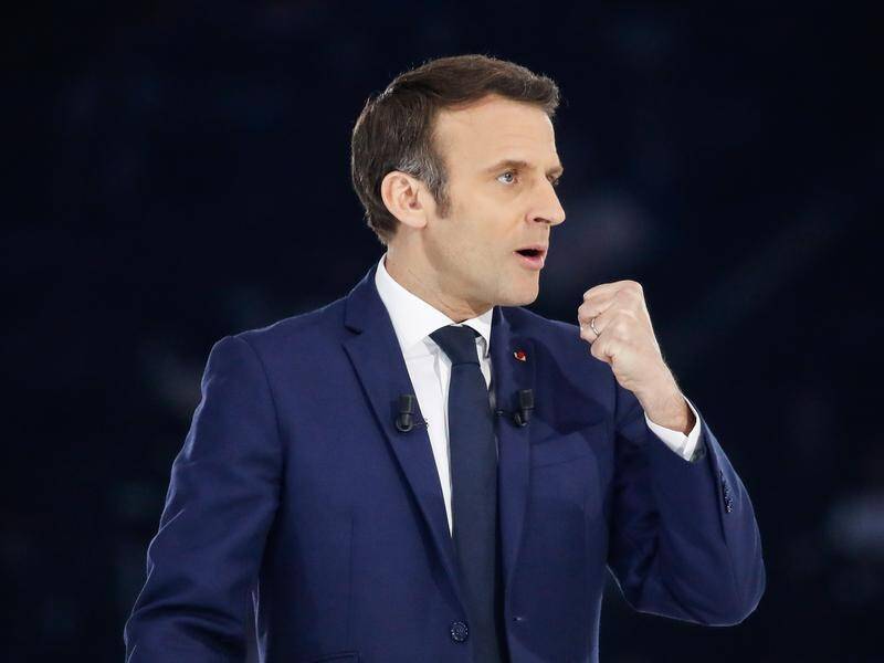 Emmanuel Macron says new sanctions are needed against Russia after clear signs of war crimes.
