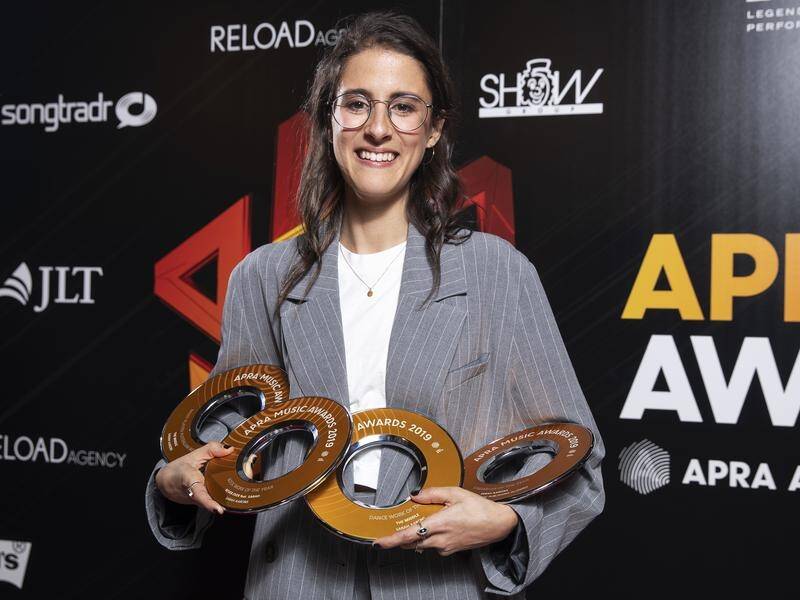 Melbourne-born and Los Angeles-based Sarah Aarons has been named APRA songwriter of the year.