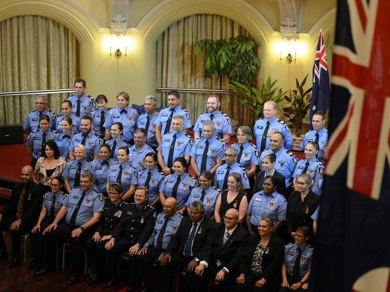 The Western Australian Police Force has awarded 51 indigenous officers with service medals.