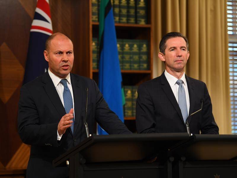Josh Frydenberg and Simon Birmingham have released the coalition's election policy costings.