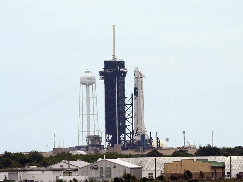 The SpaceX Falcon 9 rocket is set to carry two US astronauts to the International space station.