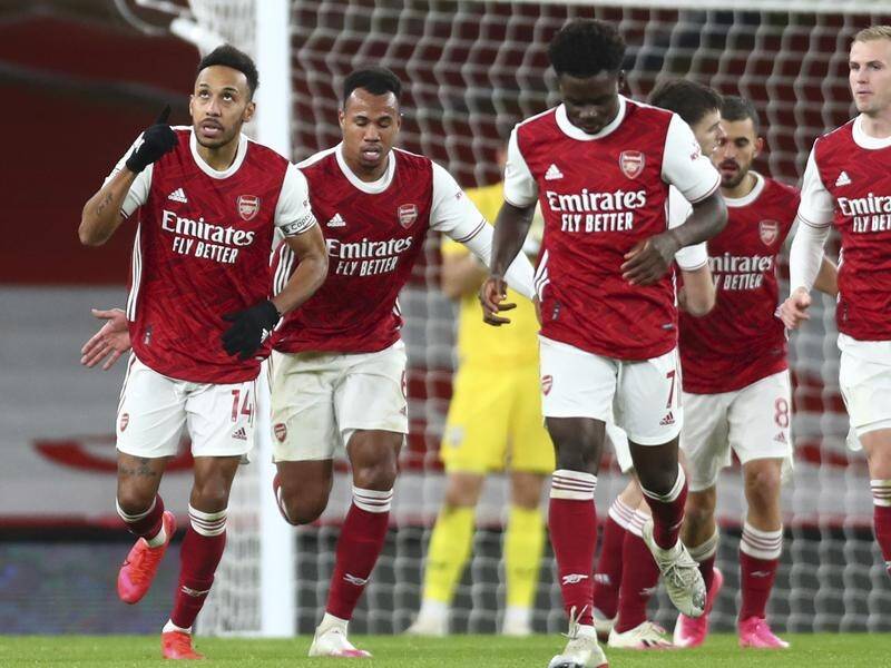 Captain Pierre-Emerick Aubameyang got Arsenal's goal in their Premier League draw with Southampton.