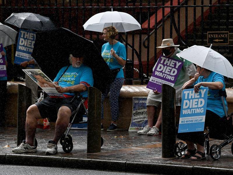 Supporters of a voluntary assisted dying bill are hopeful the NSW parliament will pass it soon.