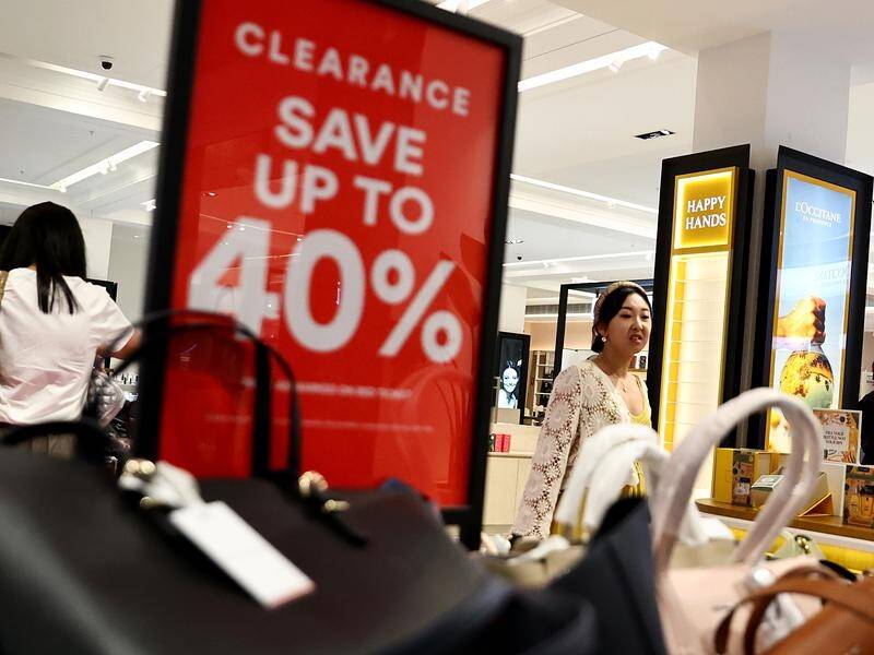 Despite inflation and tight budgets, retail analysts are predicting a surge in Boxing Day sales. (Jeremy Ng/AAP PHOTOS)