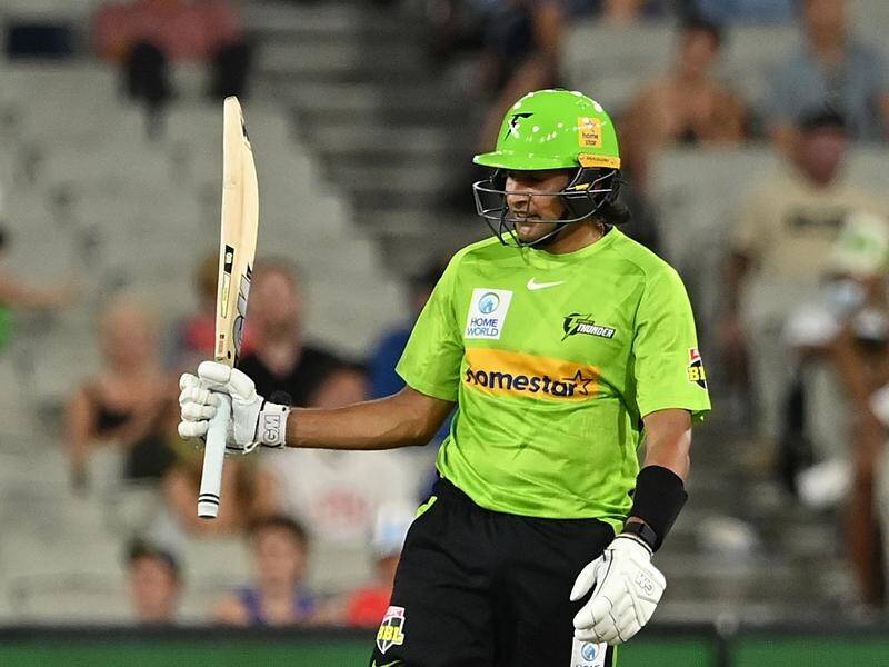 Jason Sangha believes Sydney Thunder can cause some surprises in the BBL finals. (Joel Carrett/AAP PHOTOS)