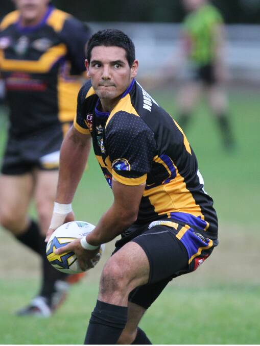 CENTRE STAGE: Nathan Deaves will shift back into the centres for this week’s clash with Kiama. Photo: DAVID HALL  
 