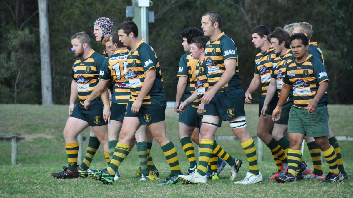 DOWN BUT NOT OUT: Despite going down to Shamrocks, the Shoalhaven side show signs of improvement. 