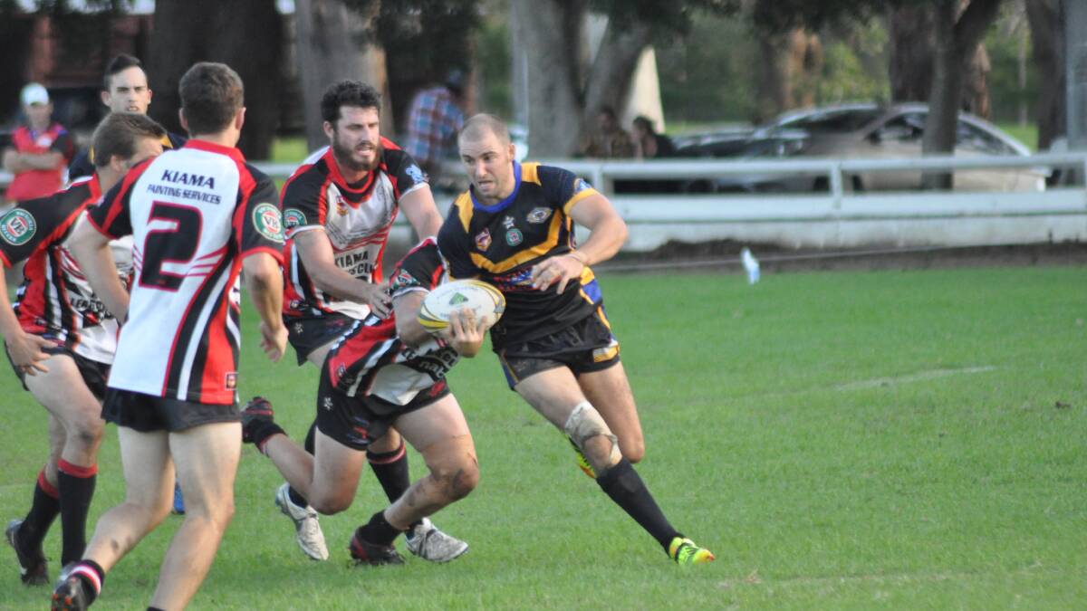 BACK ON BOARD: Nowra-Bomaderry Jets centre Nathan Falzon is expected to make his return for their catch up match with Milton-Ulladulla on Sunday. Photo: PATRICK FAHY 