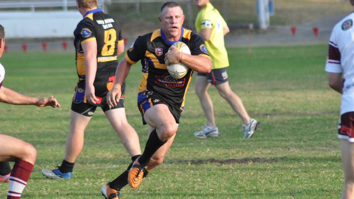 SCORE TO SETTLE: Forward Mick Blattner is one of the Nowra-Bomaderry Jets players who will be taking on his former club on Saturday. Photo: PATRICK FAHY  