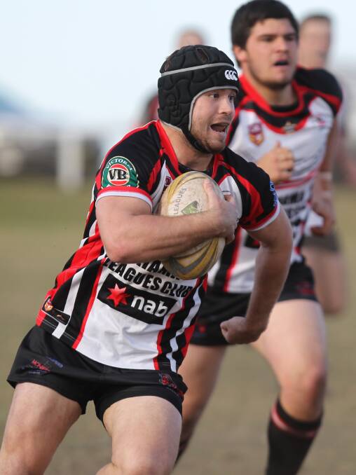 TOP PERFORMANCE: Kiama Knights forward Brent Wake was one of his side’s best in their 44-8 win over Milton-Ulladulla on Sunday. Photo: DAVID HALL  