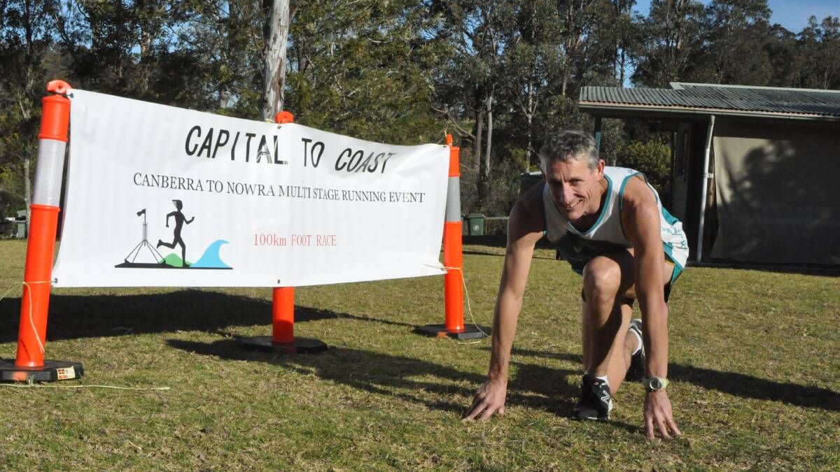SET TO RUN: Scott Johnston will be out to better his third placing in last’s year’s Capital to Coast. 