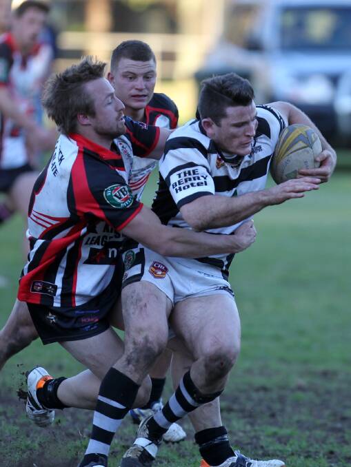 SET OF SIX: Berry Magpies captain coach Nathan Benney is hoping his side can record their sixth straight win when they host Milton-Ulladulla on Sunday. Photo: DAVID HALL  
