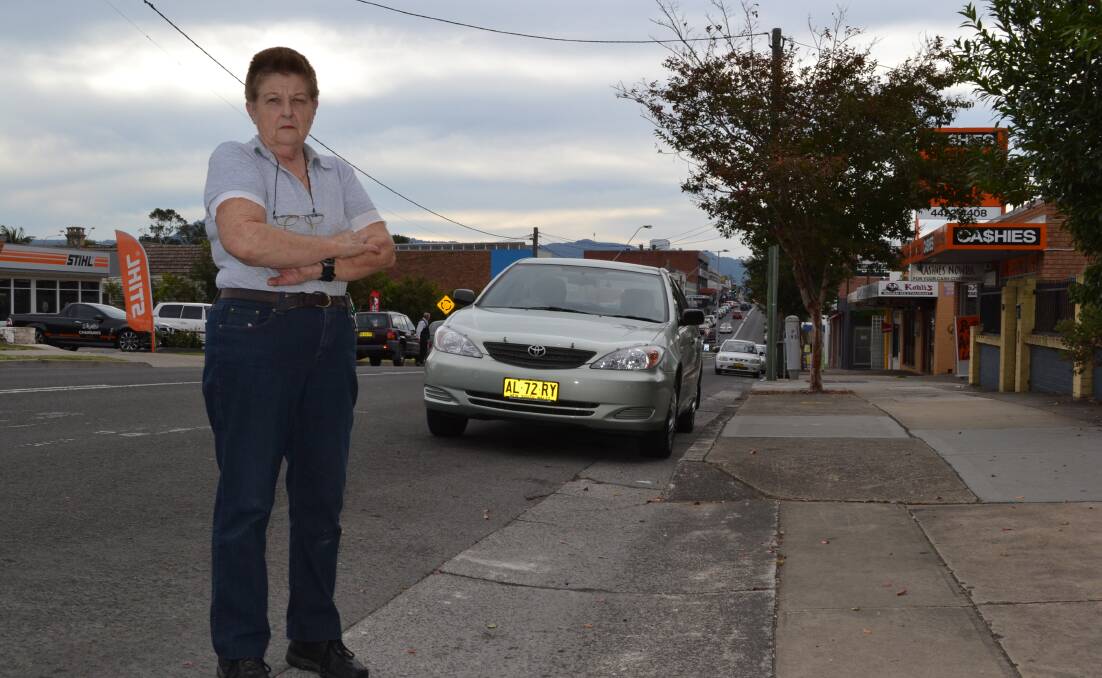 MIXED MESSAGES: Nowra resident Margaret Espley has called on parking officers to be banned from supermarket car parks and for the installation of paid parking and clearer parking signage in the Nowra CBD.