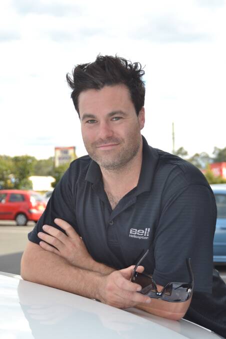 SHOP LOCAL: Daniel Hildebrandt owns a business in the Nowra CBD and would like to see the CBD spruced up.