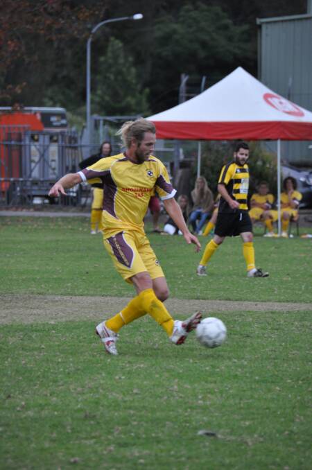 WIN IN SIGHT: Manyana Wanderers’ Mitch Butel will have a top of the table position in mind when his team faces the Culburra Cougars this weekend. Photo: GILLIAN LETT 