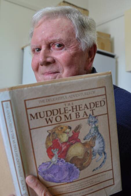FOND MEMORIES: Earle Cross, who now lives in Berry, spent many years living in lounge rooms across the nation as Tabby Cat from the ABC radio series The Muddle-Headed Wombat. 