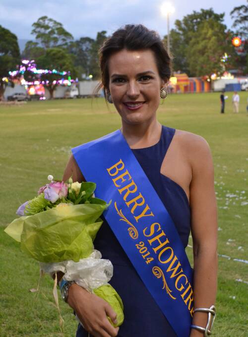 ROYAL BONANZA: Berry Showgirl winner Mikhaela Gray may not have won this year’s 2014 The Land Sydney Royal Showgirl title but she gained plenty of confidence and knowledge.