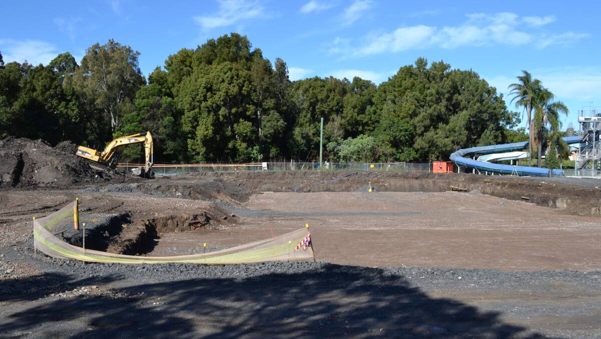Work is progressing on the new $7 million Nowra pool, with the outline of the new pool now clearly visible. Despite hopes it may be open for the start of this year’s swimming season, the complex isn’t expected to be open until February next year.