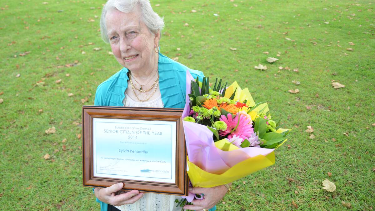 EUROBODALLA: Sylvia Penberthy of Surf Beach was named the Eurobodalla’s Senior Citizen of the Year at the Live Life Eurobodalla expo on Saturday. Mrs Penberthy has dedicated her life to raising awareness of ovarian cancer on a local and national scale.