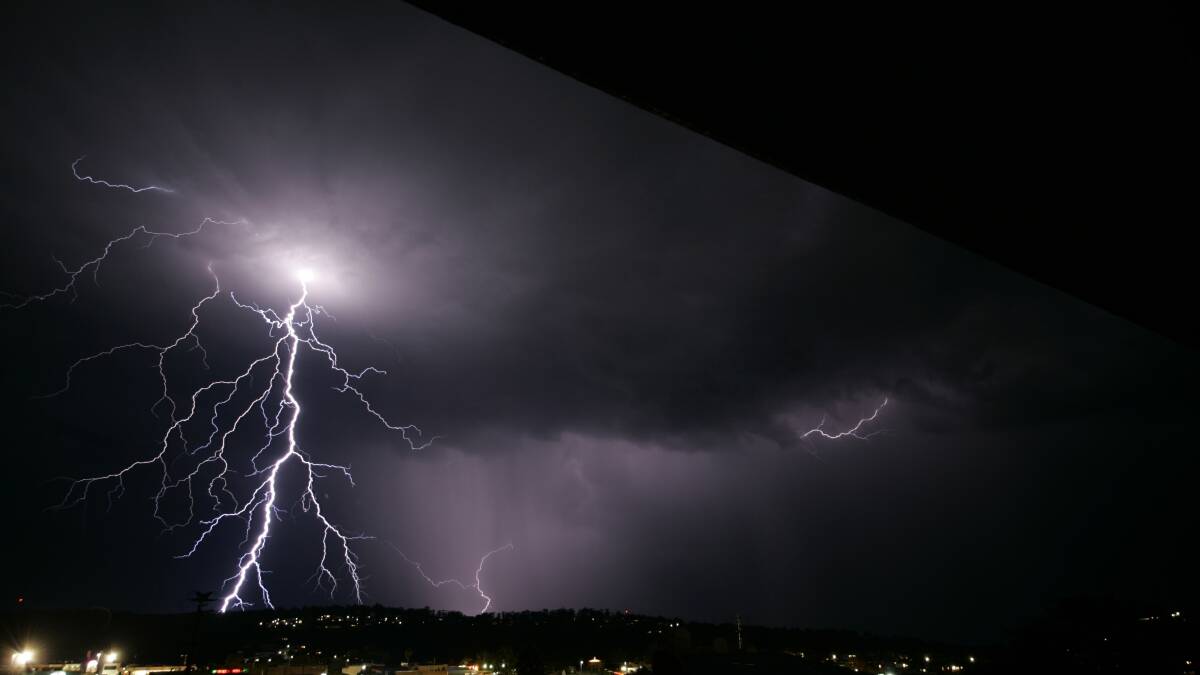 MERIMBULA: Keen photographer Mark Hollander, of Merimbula took this dramatic photo on Friday night, March 21. Mark said that the photo was taken at about 7.30pm from Monaro Street, looking north.
