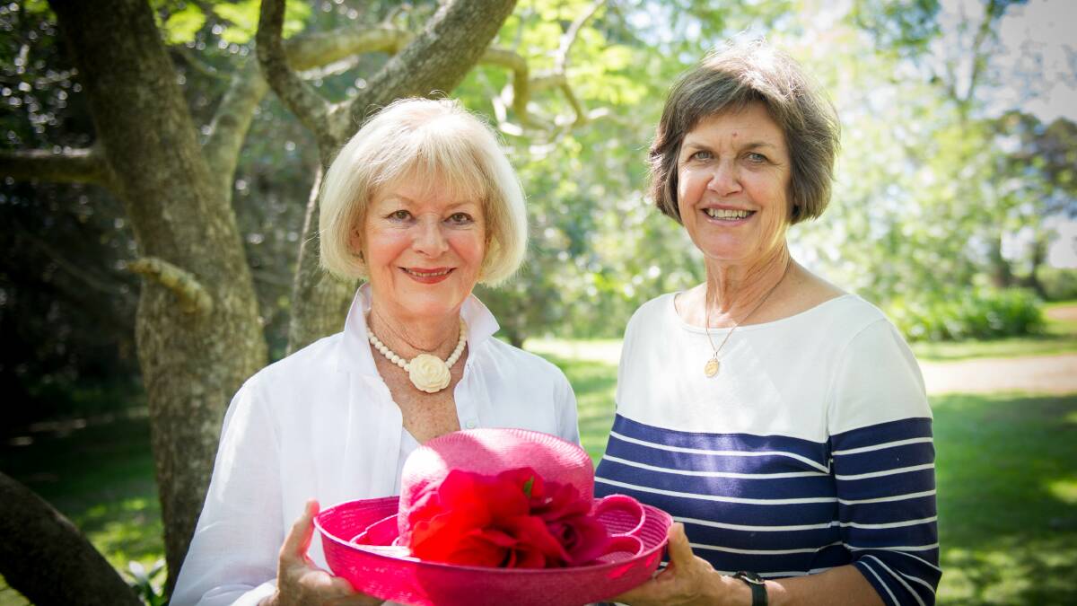 KIAMA: Jamberoo’s Red Cross are organising a Garden Party on March 29 to celebrate 100 years . Pictured are Leslie Curnow and Robin Lawson. 