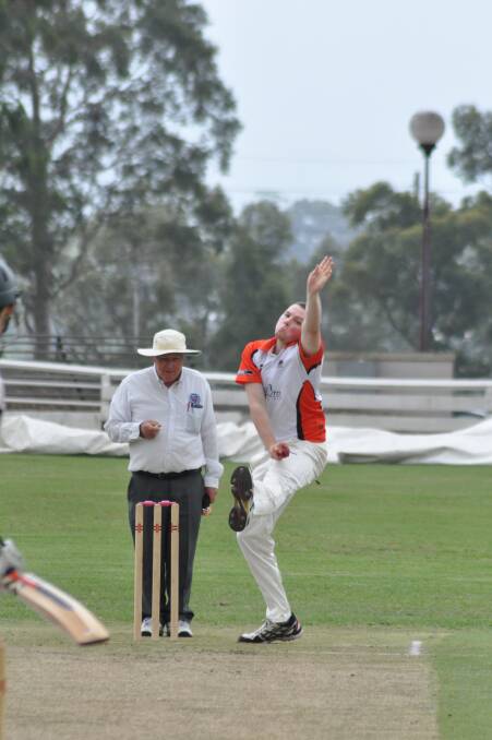 BIG JOB AHEAD: Batemans Bay will be looking for runs from allrounder Marc Stiller after they struggled with the ball against Nowra last week. Photo: PATRICK FAHY
