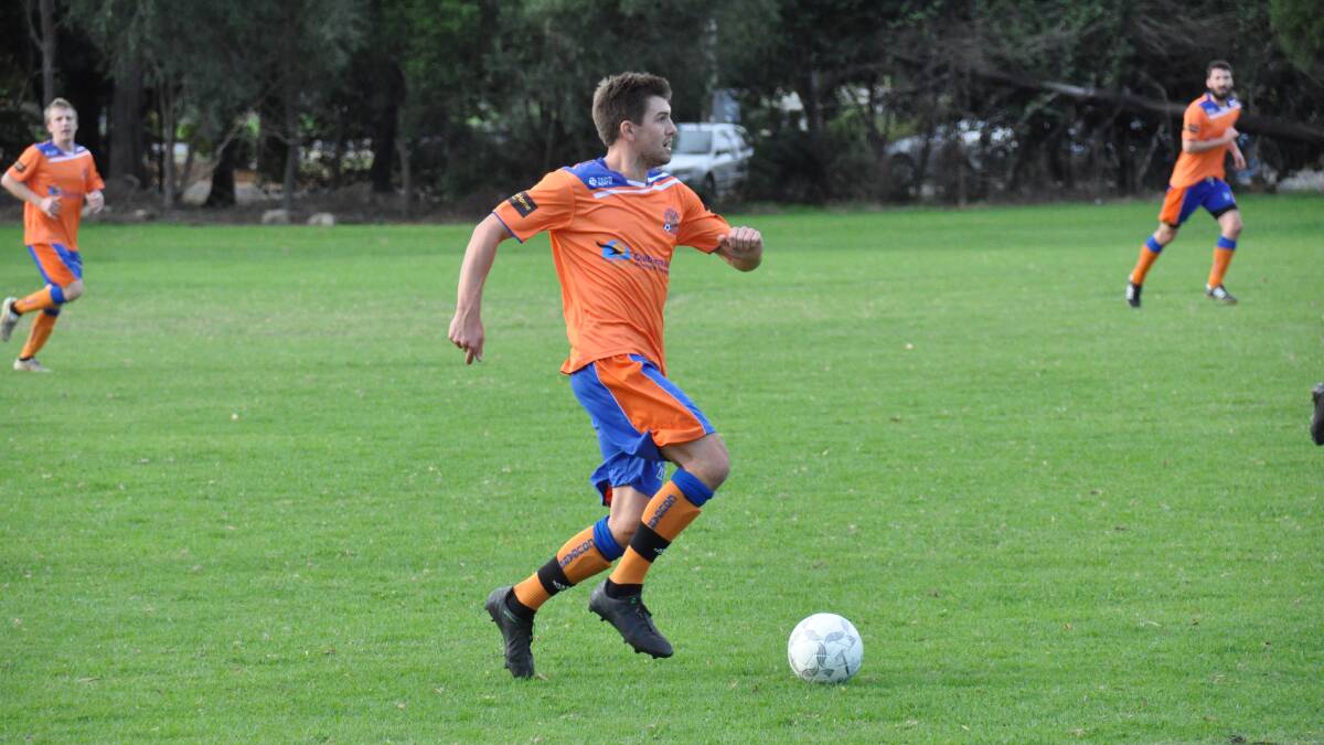 STANDOUT: Blair Sutherland was one of Culburra’s standouts during their 3-nil win against Huskisson. Photo: PATRICK FAHY 