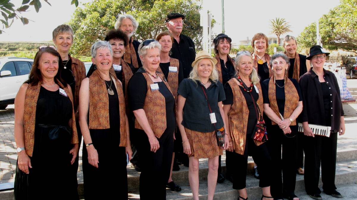 HEAR THE SOUNDS: Raised Voices choir will perform in Tomerong this evening as part of the See Change Winter Arts Festival.