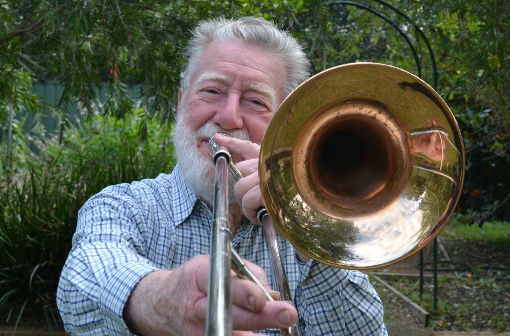 TOP BRASS: Max Croot’s lifelong passion for music and his service to the community have earned him a top honour.  