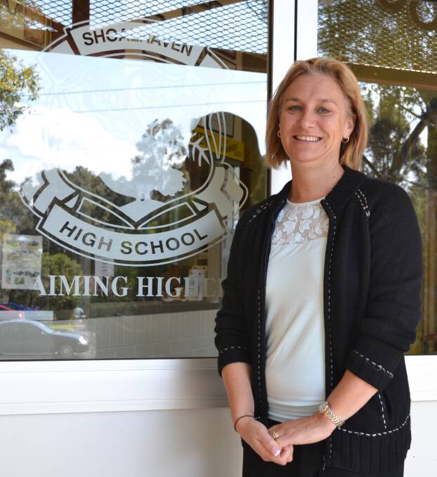 FOR THE KIDS: Shoalhaven High School’s student support officer Lisa Horgan has had a positive impact on students during her three years there and hopes the government will continue to fund officers like herself next year.