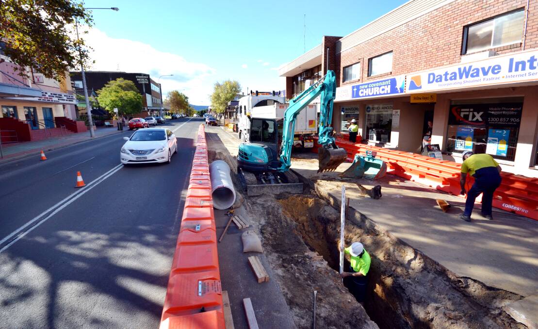 RENEWAL: Major features of council’s budget include Nowra Pool redevelopment – $6.6m, roads and traffic works – $4m including Quinns Lane, South Nowra ($600,000) and works in Nowra CBD – $1.1 million.