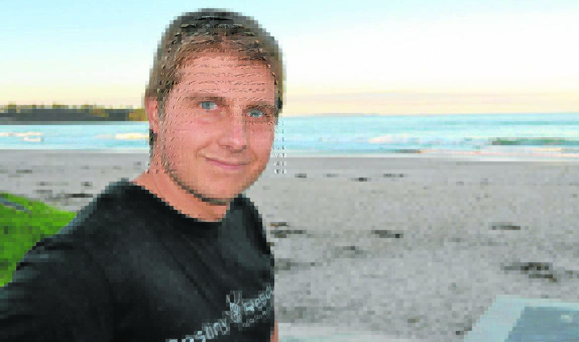 ANTI-SLAVERY TREK: Shane Orchard is planning to walk hundreds of kilometres along local beaches later this year to raise money for Destiny Rescue.