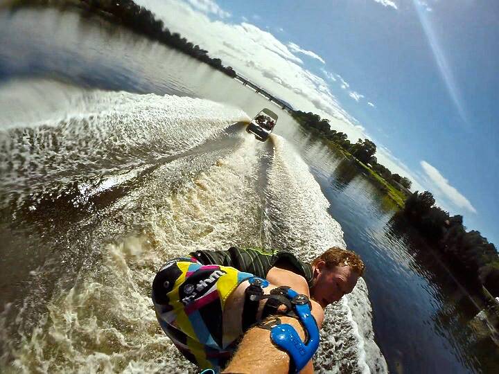 WINNING EFFORT: Shoalhaven wakeboarder Johny Vynes is currently in red hot form.