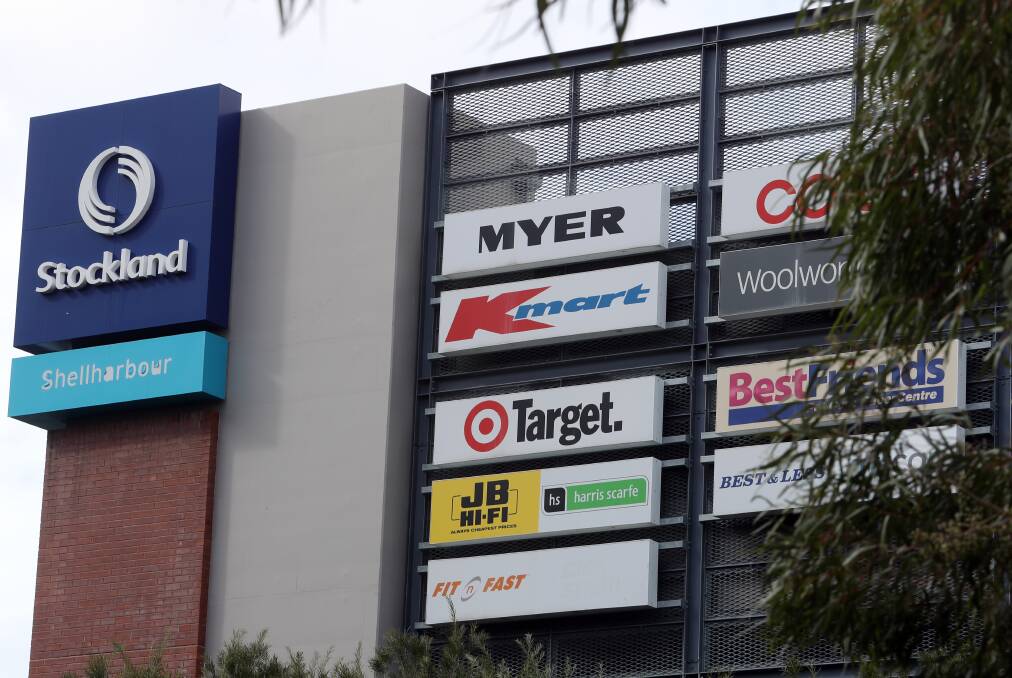 Retail decisions: Target and Kmart stores may be combined at some shopping centres in 12 months time but Myer is reopening at Stockland Shellharbour on Wednesday. Picture: Robert Peet.
