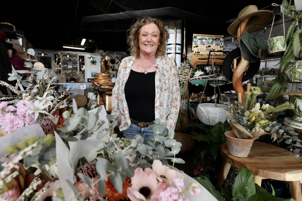 Buy regional: Tracey Buckley's Gerringong business 34 Degrees South Trading Company is closed to customers but she is still taking orders online and doing click & collect and delivery. Picture: Adam McLean.